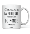 Mug "c'est moi qui ai la meilleure Marraine du monde"