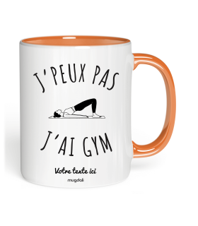 Mug j'peux pas j'ai gym