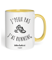 Mug j'peux pas j'ai Running