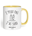 Mug j'peux pas j'ai surf