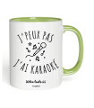 Mug j'peux pas j'ai karaoké