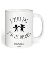 Mug j'peux pas j'ai les enfants