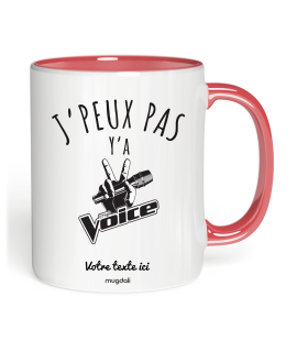 Mug j'peux pas y'a The Voice