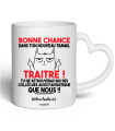 Mug Bonne chance dans ton nouveau travail