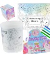 Mug Licorne à colorier