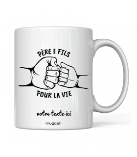 Mug Père et Fils pour la Vie