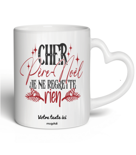 Mug Cher père Noel je ne regrette rien