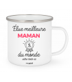 Mug perso "Élue meilleure Maman du monde"