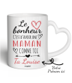 Mug Le bonheur c'est d'avoir une Maman comme toi