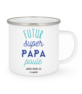 Mug Futur super Papa poule