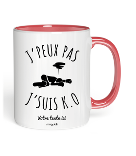 Mug J'peux pas j'suis K.O