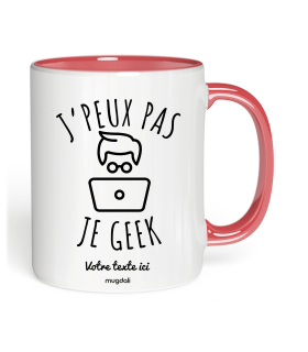 Mug J'peux pas je Geek