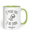 Mug J'peux pas j'ai Judo