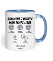 Mug Comment j'occupe mon temps libre Bouliste