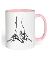 Mug Main de Maman a personnaliser de 1 à 5 prénoms