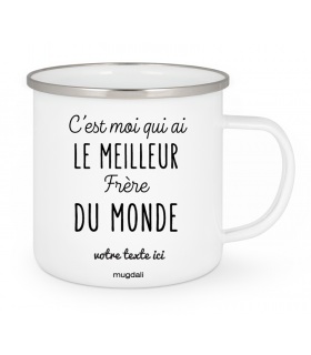 Mug "c'est moi qui ai le meilleur frère du monde"