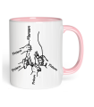 Mug Main de Maman a personnaliser de 1 à 5 prénoms