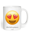 Mug Emoji Visage Amoureux