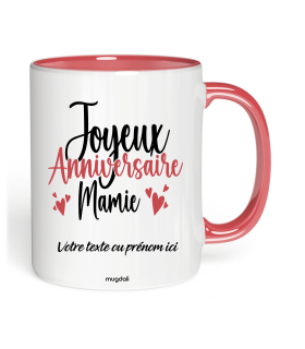 Mug Joyeux Anniversaire Mamie