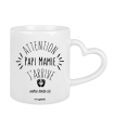 Mug "Attention Papi Mamie J'arrive"