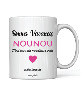 Mug Bonne Vacances Nounou