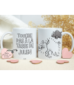 Mug Rhinocéros éducatif à colorier et à relier | Tasse ludique et éducatif