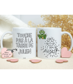 Mug Grenouille éducatif à colorier et à relier | Tasse ludique et éducatif