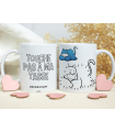 Mug Chat éducatif à colorier et à relier | Tasse ludique et éducatif