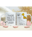 Mug Diplodocus éducatif à colorier et à relier | Tasse ludique et éducatif