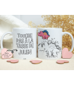 Mug Kentrosaurus éducatif à colorier et à relier | Tasse ludique et éducatif