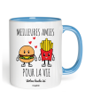 Mug meilleures amies pour la vie | Hamburger Frite