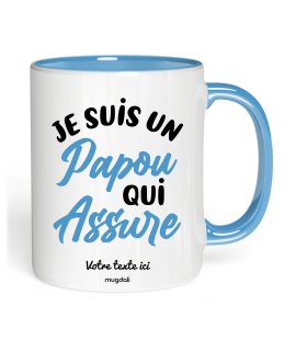 Mug Je suis un Papou qui assure