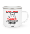 Mug Bonne chance dans ton nouveau travail