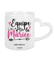 Mug Équipe de la mariée