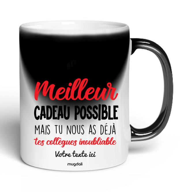 Mug On a essayé de te trouver le Meilleur cadeau possible mais tu nous as déjà tes collègues inoubliable