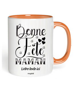 Mug Bonne fête Maman coeur