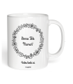 Mug Bonne fete maman couronne fleur