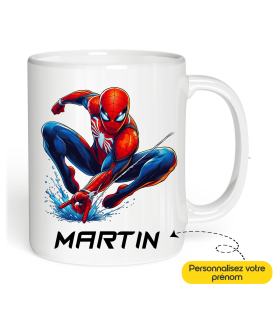 Mug Spiderman personnalisé