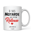 Mug Je suis motarde avec option râleuse