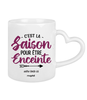 Mug C'est la saison pour être enceinte