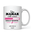 Mug Futur maman cette année veuillez patienter