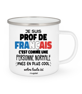 Mug je suis prof de français