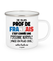 Mug je suis prof de français