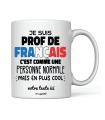 Mug je suis prof de français