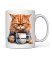 Mug Chaton Roux grincheux