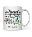 Mug Maman Meilleure Partenaire de Gin Tonic