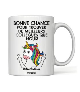 Mug Départ Collègue Nouvel Emploi | Mug Licorne