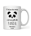 Mug C'est pas des cernes, c'est mon côté Panda