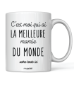 Mug "c'est moi qui ai la meilleure Mamie du monde"